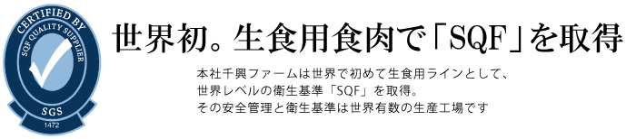 ä¸çåçé£ç¨é£èã§ãSQFããåå¾